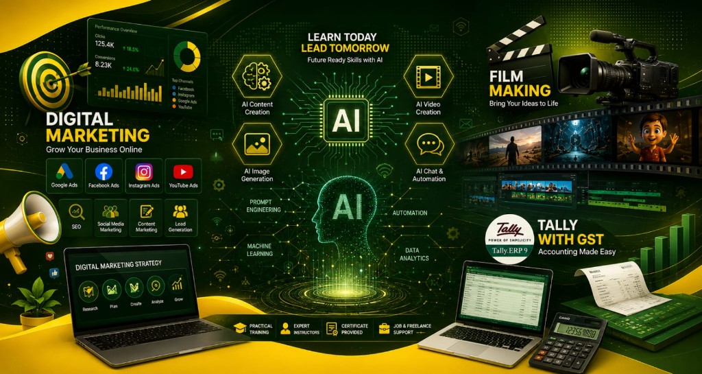 Netaji Subhash Computer — Digital Marketing, AI, Film Making & Tally training
